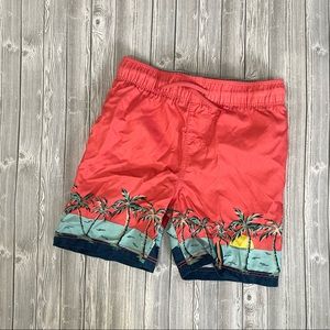 Boys Palm Trees Old Navy Bathing Suit Size 3t